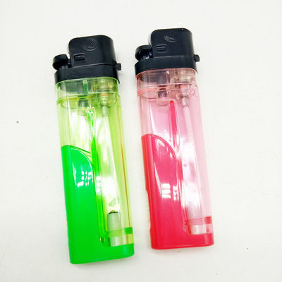 Dimensão original do candeeiro 80*23.7*11.8mm Disposable Flint Lighter LED Dy-F80