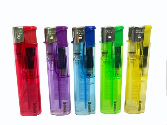 1100ctns/FCL Cozinha Cores transparentes Cigarros eletrônicos Slim Lighters DY-062