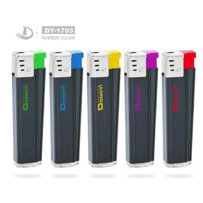 8.1*2.24*8.1CM Dy-1703 Personalizável Cinco Cores Unico Lighter de Plástico