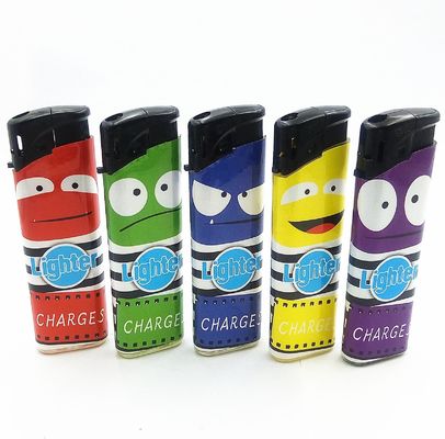 Classical Electric Butane Lighter 8.11*2.45*1.15 CM para Popular em EUR Market Torch