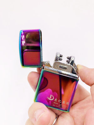 Metal USB Carregamento de Arco Duplo Ignífugo Cigarro Eletrônico em Cinco Cores