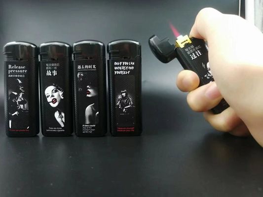 Cigarro eletrônico resistente ao vento de plástico recarregável de moda