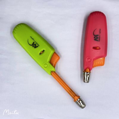 Lâmpada de fogão de cozinha com vela de gás de butano recarregável 68*27.8*13mm Aceita cores OEM