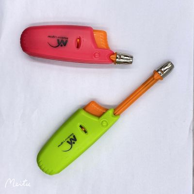Lâmpada de fogão de cozinha com vela de gás de butano recarregável 68*27.8*13mm Aceita cores OEM