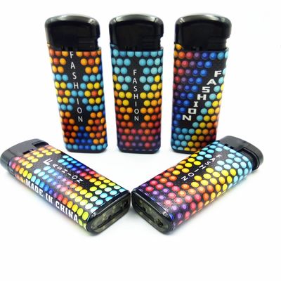 Dongyi EUR Classic Style Flip Windproof Gas Lighter Dy-F008 com pedido personalizado