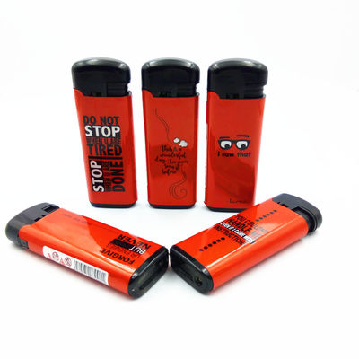 Tocha Dongyi Electric Windproof Lighter com ISO9994 Dy-F008 Alta Venda 6.8*2.78*1.3CM
