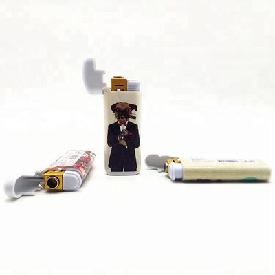 Modelo N.O. DY-F008 Acendador de cigarro elétrico à prova de vento com tampa de arrefecimento personalizado