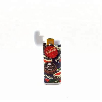 Modelo N.O. DY-F008 Acendador de cigarro elétrico à prova de vento com tampa de arrefecimento personalizado