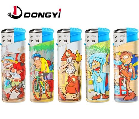 Cr Electronic Gas Torch Lighter com pintura de gelo O companheiro perfeito todos os dias