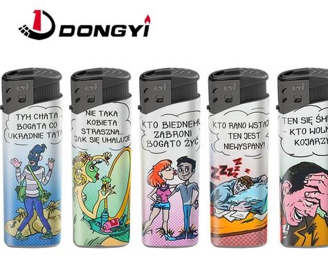 Cr Electronic Gas Torch Lighter com pintura de gelo O companheiro perfeito todos os dias