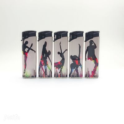 Mini-Ligador de plástico descartável Cigarro Fumo de gás Ligador eletrônico Venda directa
