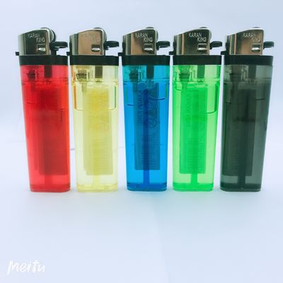 Limpador de cigarro transparente descartável com estilo personalizado e pedido personalizado