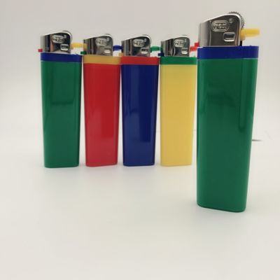 OEM promoção de plástico eletrônico descartável gas bulk lighter com certificado EN13869