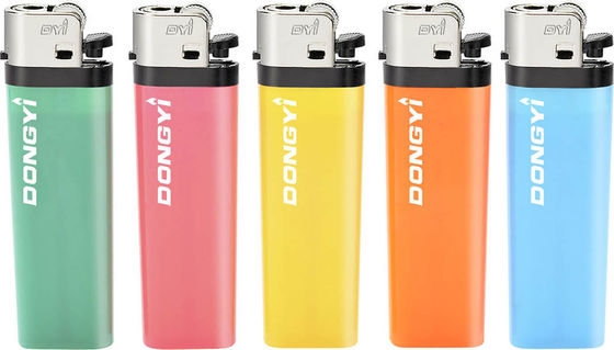 OEM promoção de plástico eletrônico descartável gas bulk lighter com certificado EN13869