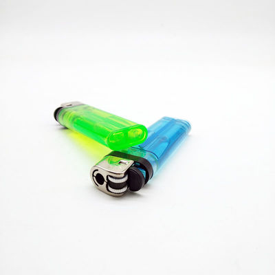 Cigarro personalizado Disponível Transparente Lighter Flint Modelo NO. DY-60 amostras US 20/Piece