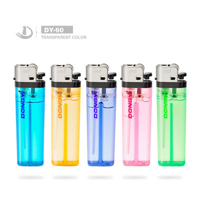 Beautiful Design Flame Disposable Flint Stone Smoking Gas Lighter para o mercado europeu