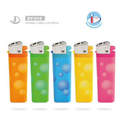 Disponível de plástico colorido Lighter de roda de pedra venda direta Desconto Modelo NO. DY-016