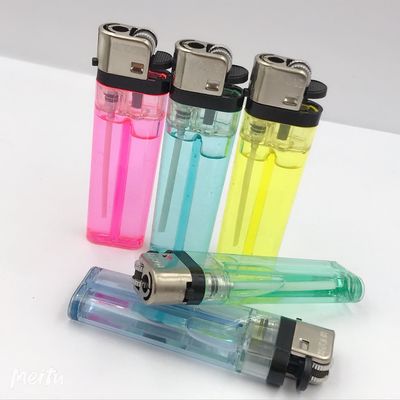 Cinco cores volúvel descartável Chaminé Lighter Roda Lighter de gás amostras US 0.02/Piece