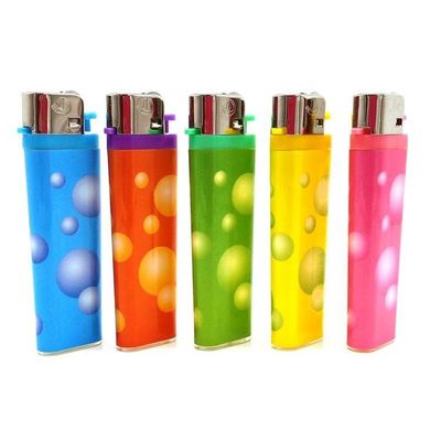 7.7*2.37*1.2 CM Flint Wheel Cigarette Lighter com funcionalidade electrónica