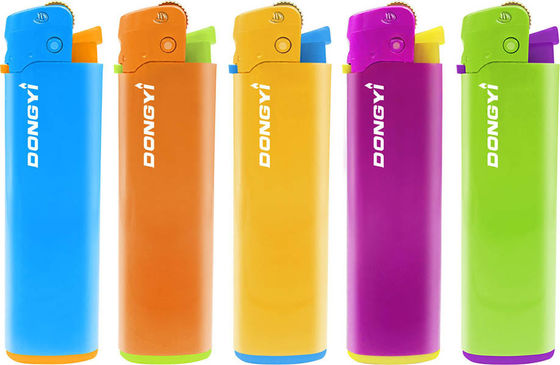 Modelo N.O. DY-077 Limpador de plástico descartável personalizado com cigarro de gás de impressão grande