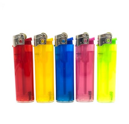 Mini-Ligador de gás de pedra descartável e recarregável com logotipo do cliente em cinco cores