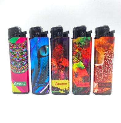 Original mais recente recarregável ou descartável Filt Match PE Label Lighter Disposable Style