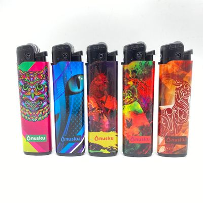 Original mais recente recarregável ou descartável Filt Match PE Label Lighter Disposable Style