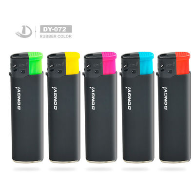 Dongyi plástico colorido elétrico gas lighter modelo NO. DY-072 com e desempenho