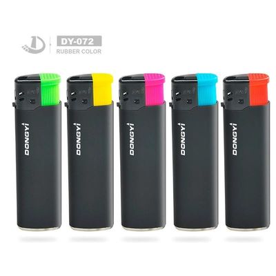 DY-072 Solid Competitive Electronic Butane Gas Cigarette Lighter Perfeito para viagens