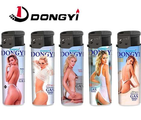 Incandescente para churrasco, vela de plástico, isqueiro elétrico, modelo N.O. DY-072 para promoção corporativa