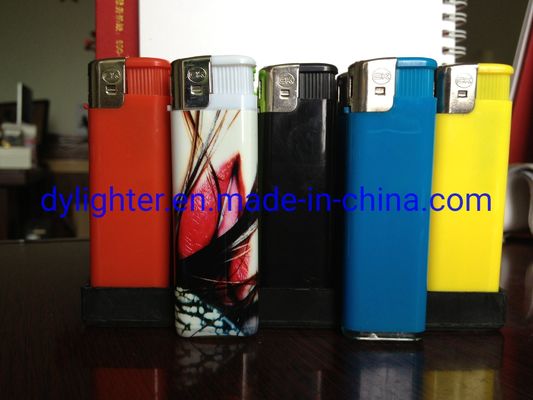 Cigarro personalizável, isqueiro eletrónico a gás com certificado EN13869 e ISO9994
