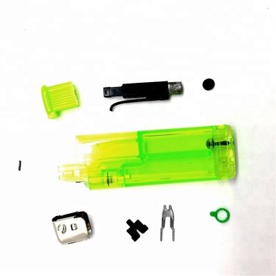 8.0*2,5*1,0cm Acendedor eletrónico de cigarro descartável com logotipo personalizado Modelo N.O. DY-057