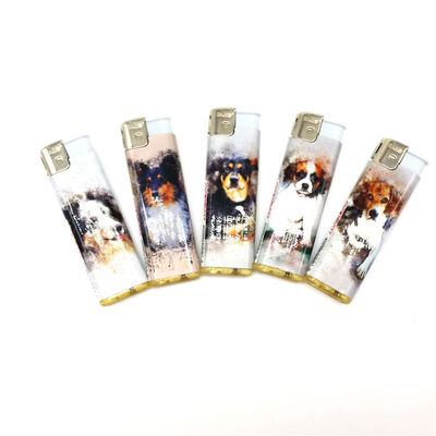 Cozinha OEM Custom Electronic Gas Lighter com certificação EN13869 em cinco cores