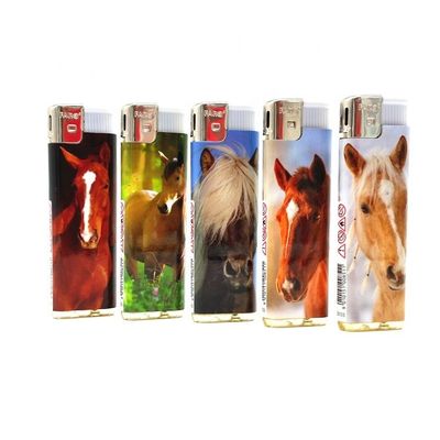 Cozinha OEM Custom Electronic Gas Lighter com certificação EN13869 em cinco cores
