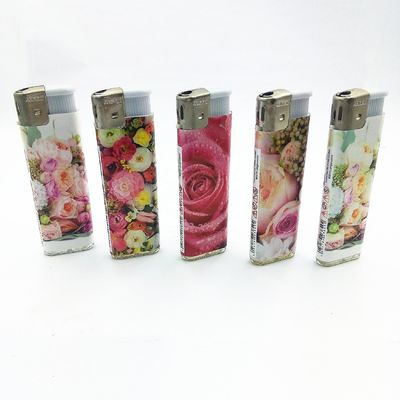 Cozinha OEM Custom Electronic Gas Lighter com certificação EN13869 em cinco cores