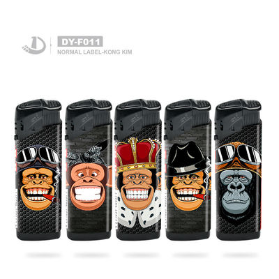 7.94*2.67*1.38CM DY-F011 Disponível Windproof Smoking Gas Lighter por Label-Kong Kim