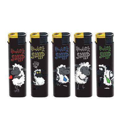 Classico Preto Cores recarregáveis Tocha Elétrica Linterna de Cigarro Pedido personalizado