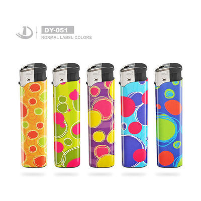 20 a 35 dias Tempo de entrega Cor de borracha personalizada Cr Longo Lighter Elétrico