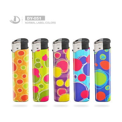 Pedido personalizado Cores normais da etiqueta Venda por grosso EU Standard Lighter 8.08*2.02*1.18CM