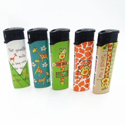 Logotipo personalizado Dy-007 Modelo Cr Crianças Resistente Lighter com Certificação ISO9994