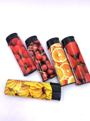 82*24,2*12,3mm Reabastecível Alumínio de zinco de plástico Disponível Electronic Butane Gas Lighter