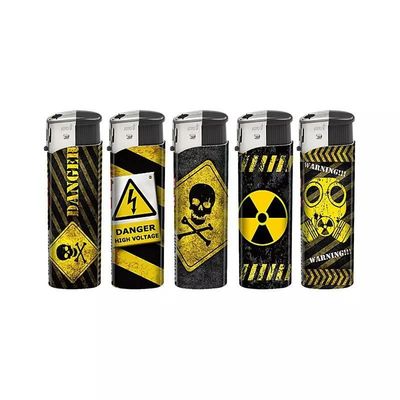 Pedido personalizado Cigarros elétricos Lighters de gás com crânio Design e personalização