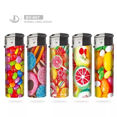 Pedido personalizado Cigarros elétricos Lighters de gás com crânio Design e personalização