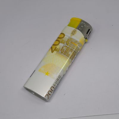 Pedido personalizado ISO9994 Mercado da Europa Isqueiro de plástico com fumo eletrônico frio