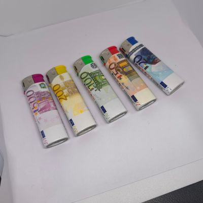 Pedido personalizado ISO9994 Mercado da Europa Isqueiro de plástico com fumo eletrônico frio