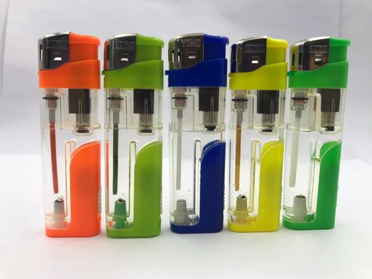 Cigarros descartáveis de luzes elétricas transparentes