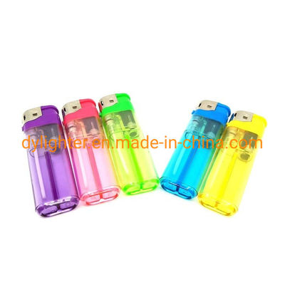 82.2*24.9*11.8mm DY-588 Cigarette Baida Lighter OEM Ordens descartáveis / recarregáveis