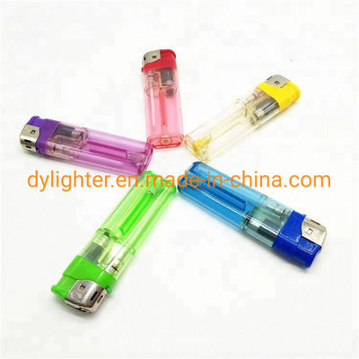 82.2*24.9*11.8mm DY-588 Cigarette Baida Lighter OEM Ordens descartáveis / recarregáveis