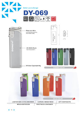 2021 Classic Fashion Hunan Dongyi Lighters Elétricos a Gás Dy-069 EUR Padrões para Cozinha