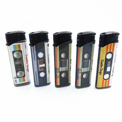 Customization Electric Gas Lighter DY-026 EUR Estilo Clássico Moda Piezo 81.1*24.5*11.5mm